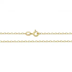 9ct Yellow Gold Double Curb Belcher Chain CH125