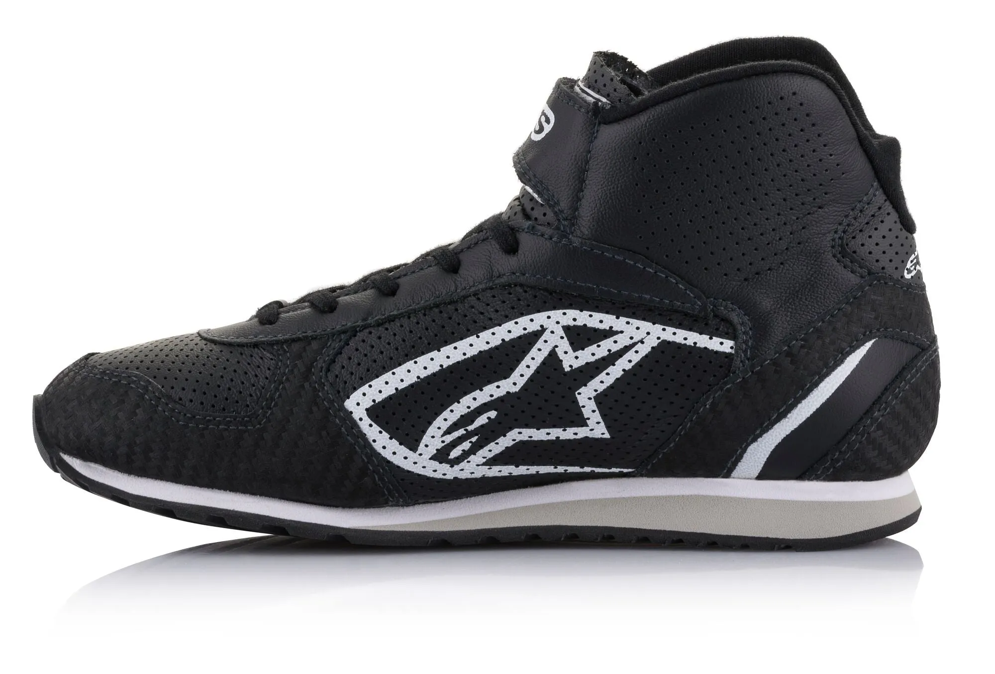 ALPINESTARS 2719021_12_7 Mechanic's shoes RADAR, FIA 8856-2018, black/white, Size 39