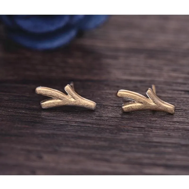 Animal And Pineapple Stud Earrings