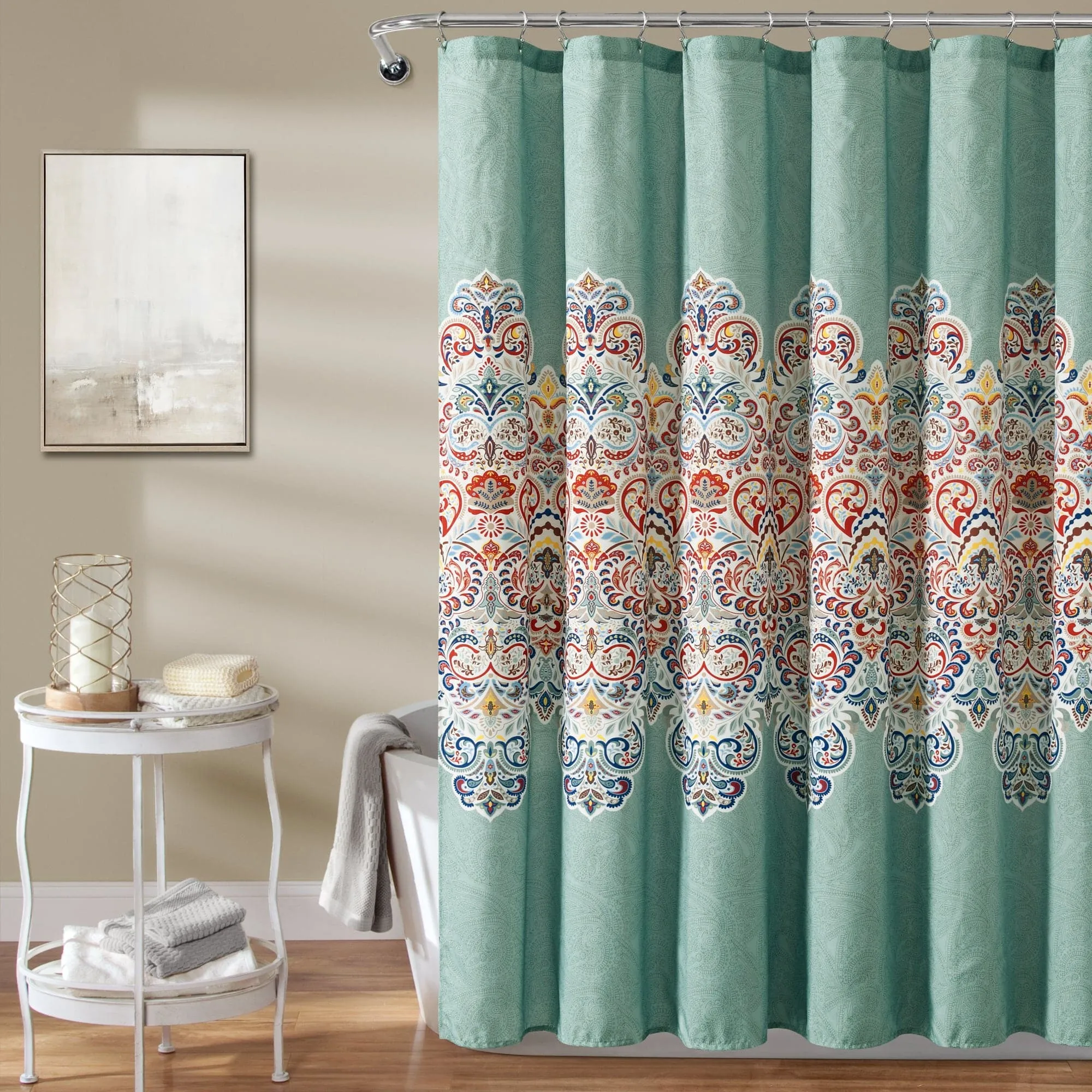 Boho Chic Shower Curtain