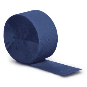 Bulk Navy Crepe Streamer 81 ft (12 per Case)