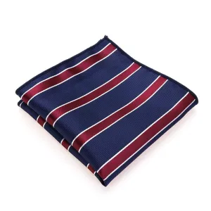 Classy Men Striped Pocket Square