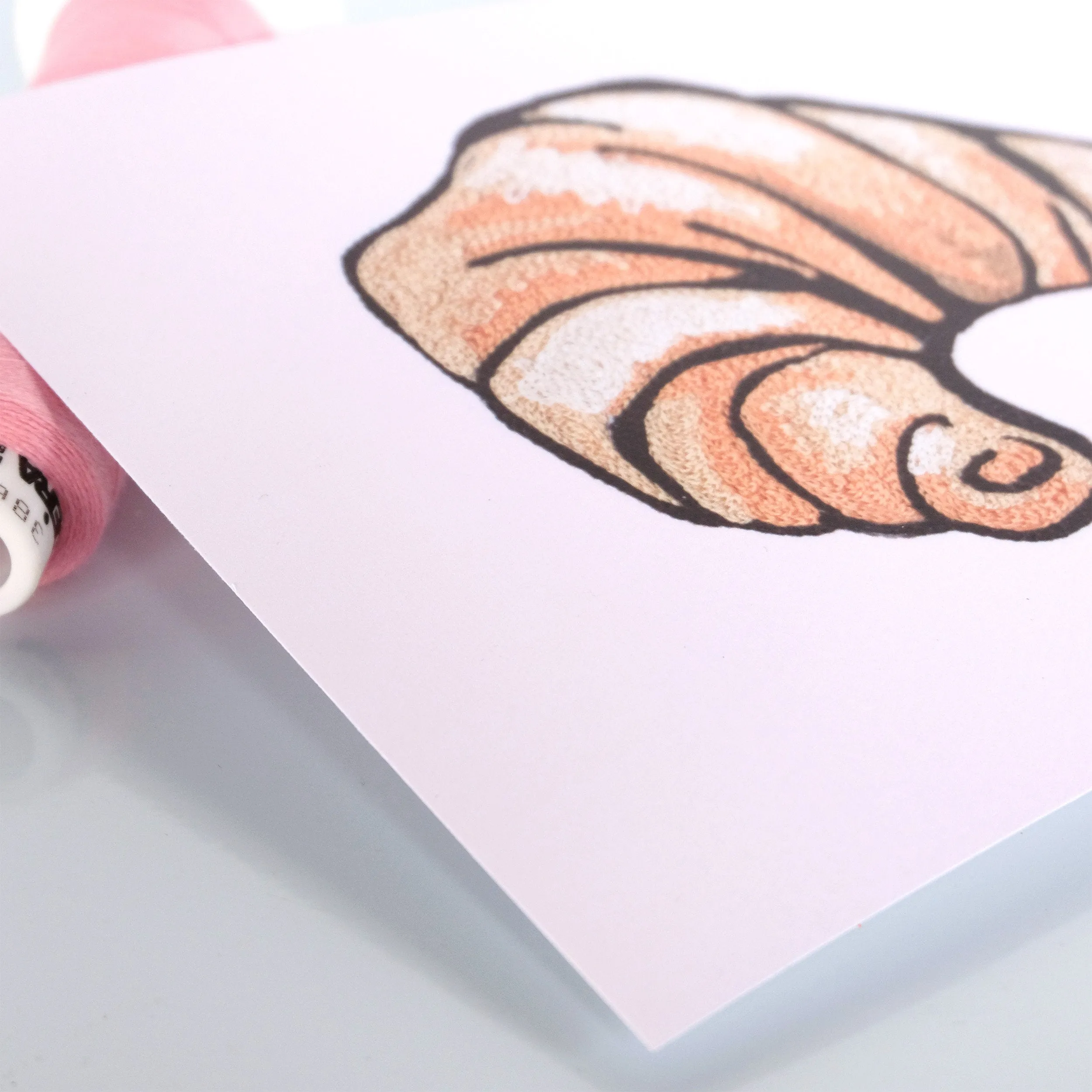 Croissant Art Print