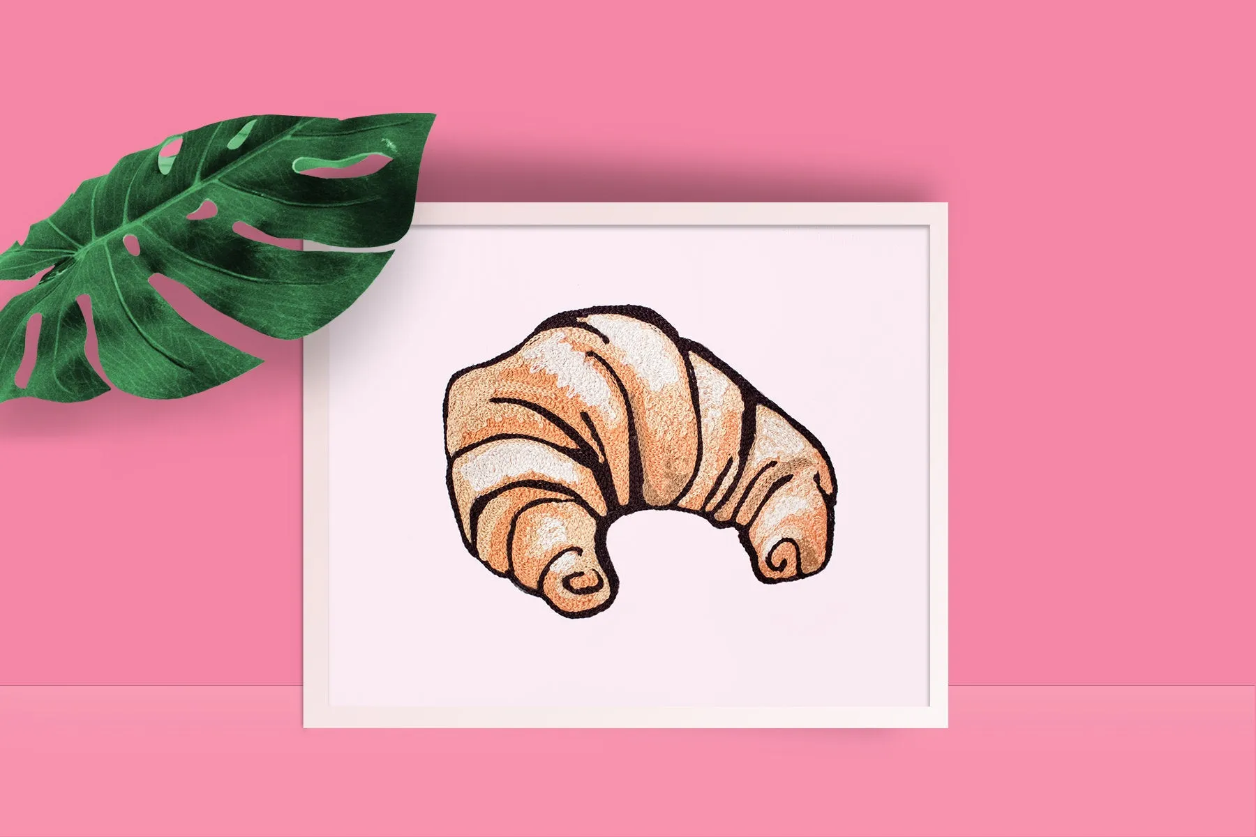 Croissant Art Print