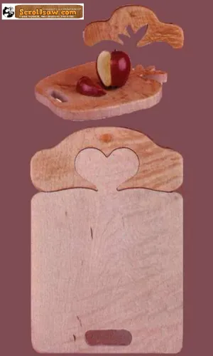 Cutting Board Patterns, 3 Designs - No. 1