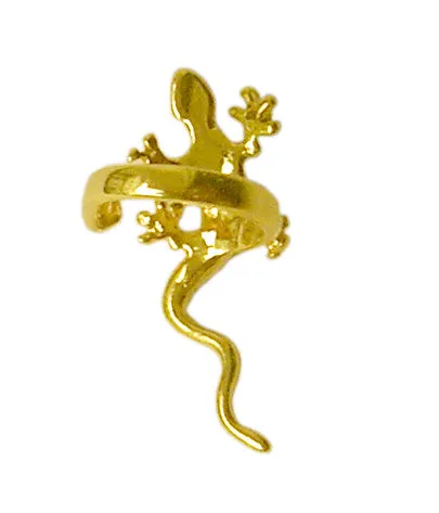 Ear Cuff Gecko - Gold