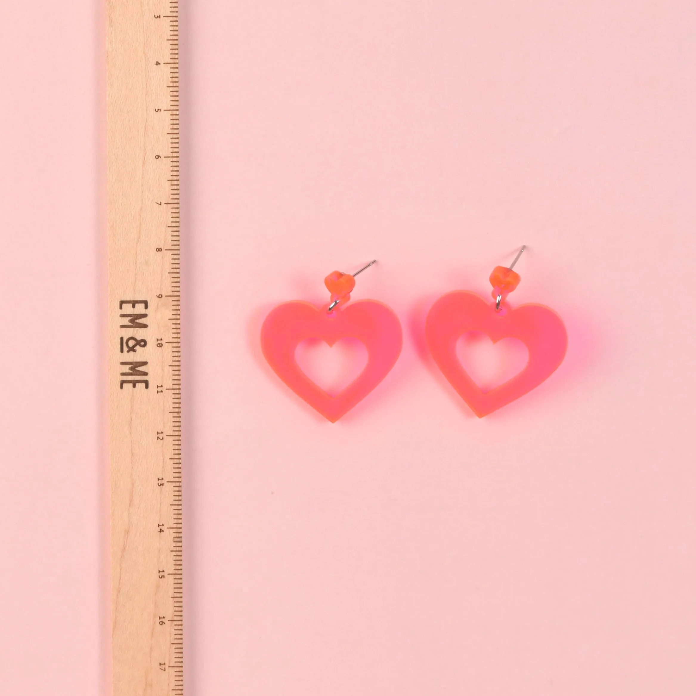 Heart on Hearts Earrings