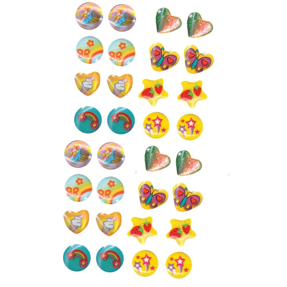 House of Marbles Earring Stud Stickers