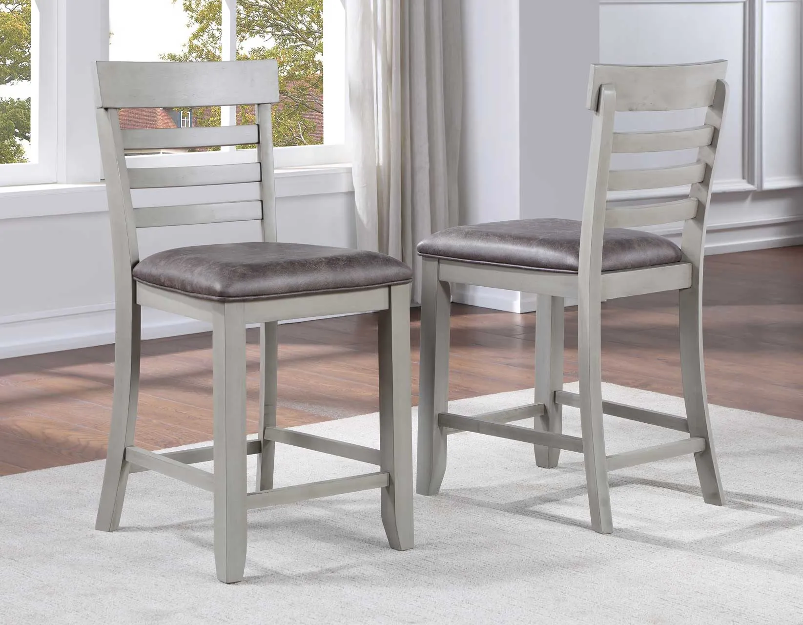 Hyland Gray Counter Dining Set