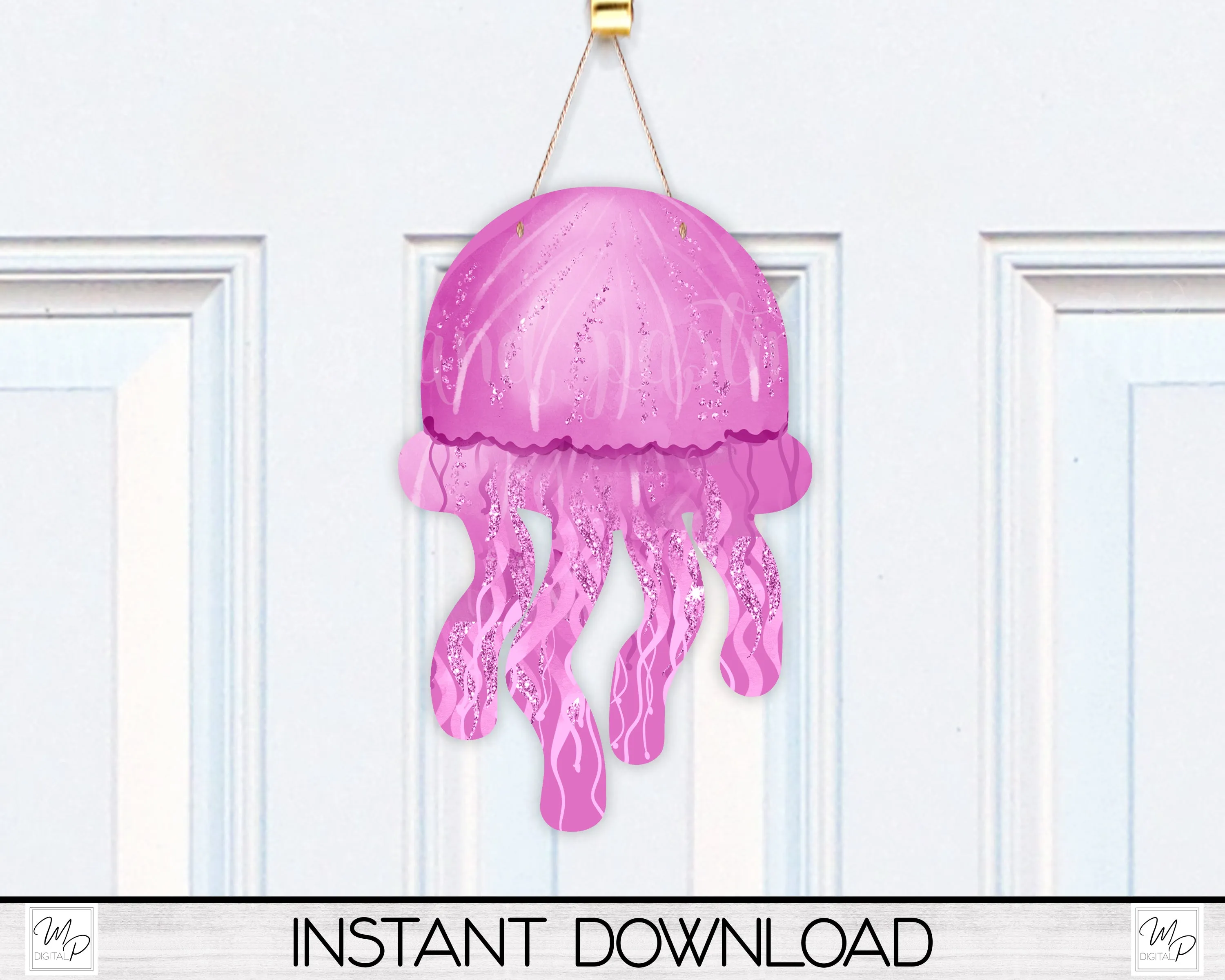 Jellyfish Earring PNG Designs for Sublimation, BUNDLE, Digital Download