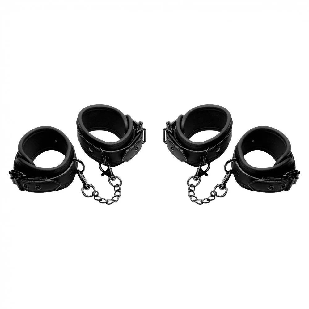 Kinky Comfort Wrist and Ankle Cuff Set