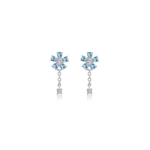 Lafonn Classic Blue Blue Topaz Earring E0605BTP00