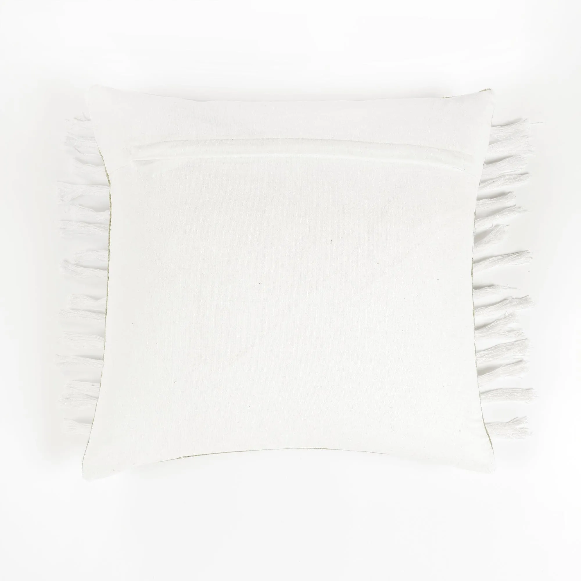 Linear Tassel Cotton Decorative Pillow Cover