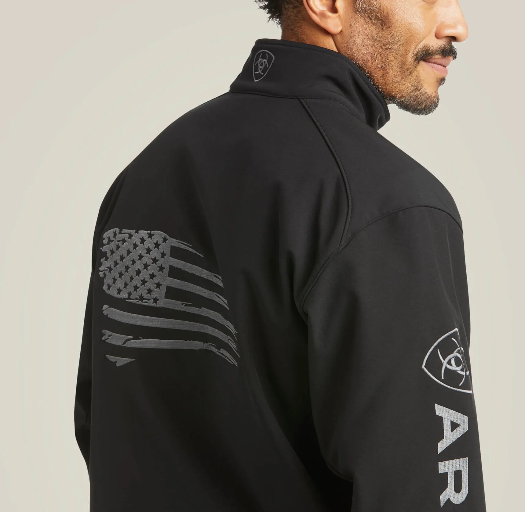 Logo 2.0 Patriot Softshell Water Resistant Jacket