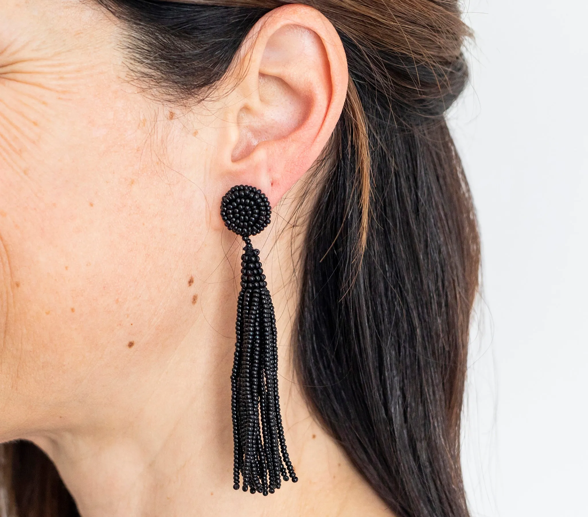 <br>The Finley Earring <br> Black