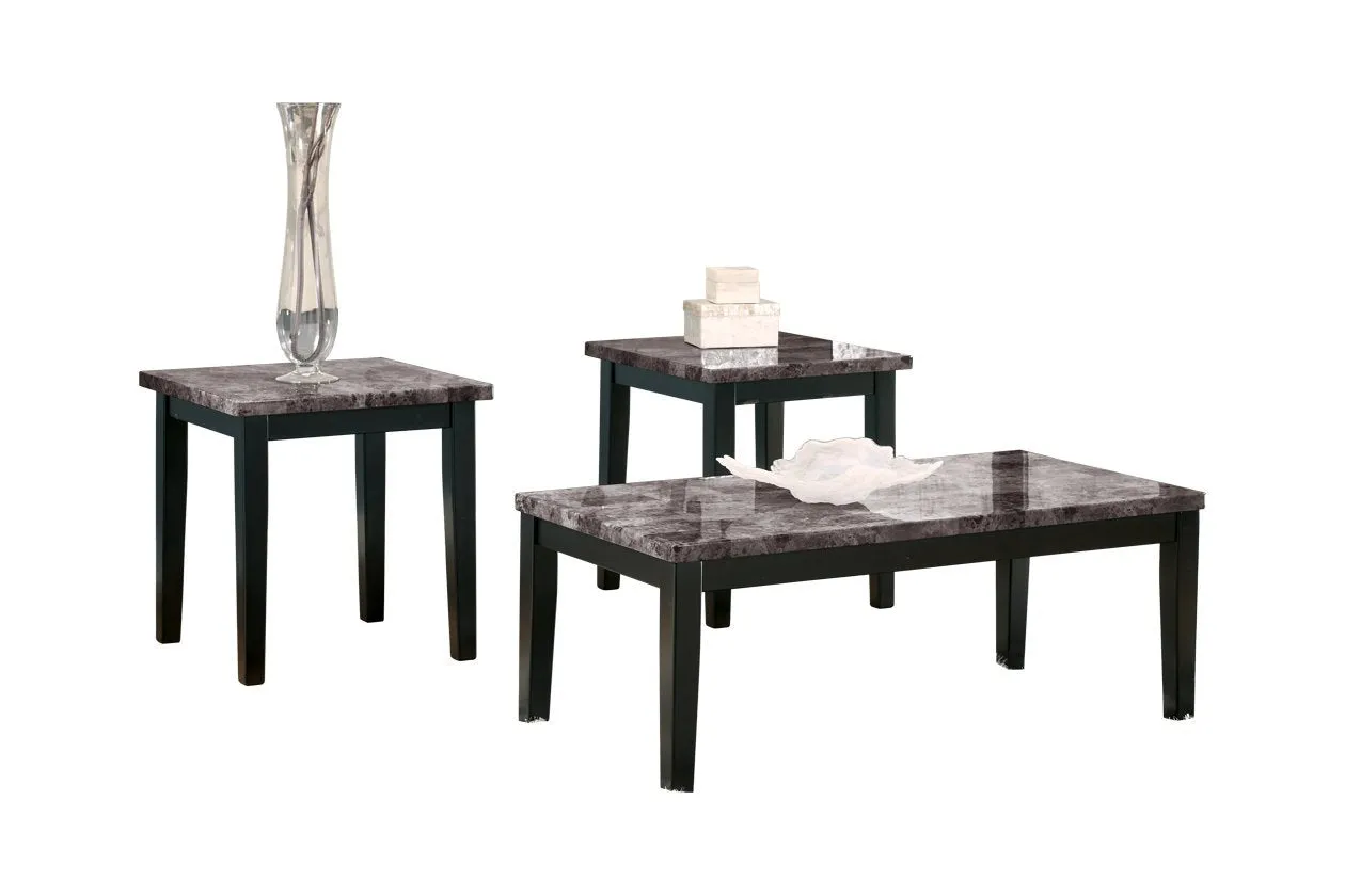 Maysville Black Table (Set of 3)