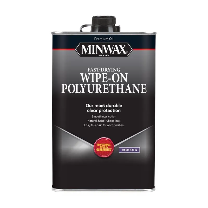 Minwax Wipe-On Poly Satin Clear Polyurethane 1 pt