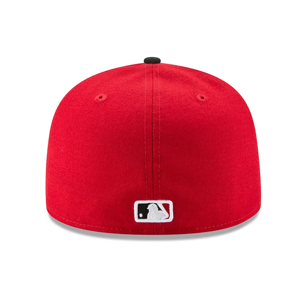 MLB Cincinnati Reds New Era Authentic Collection Road On-Field 59FIFTY Fitted Hat