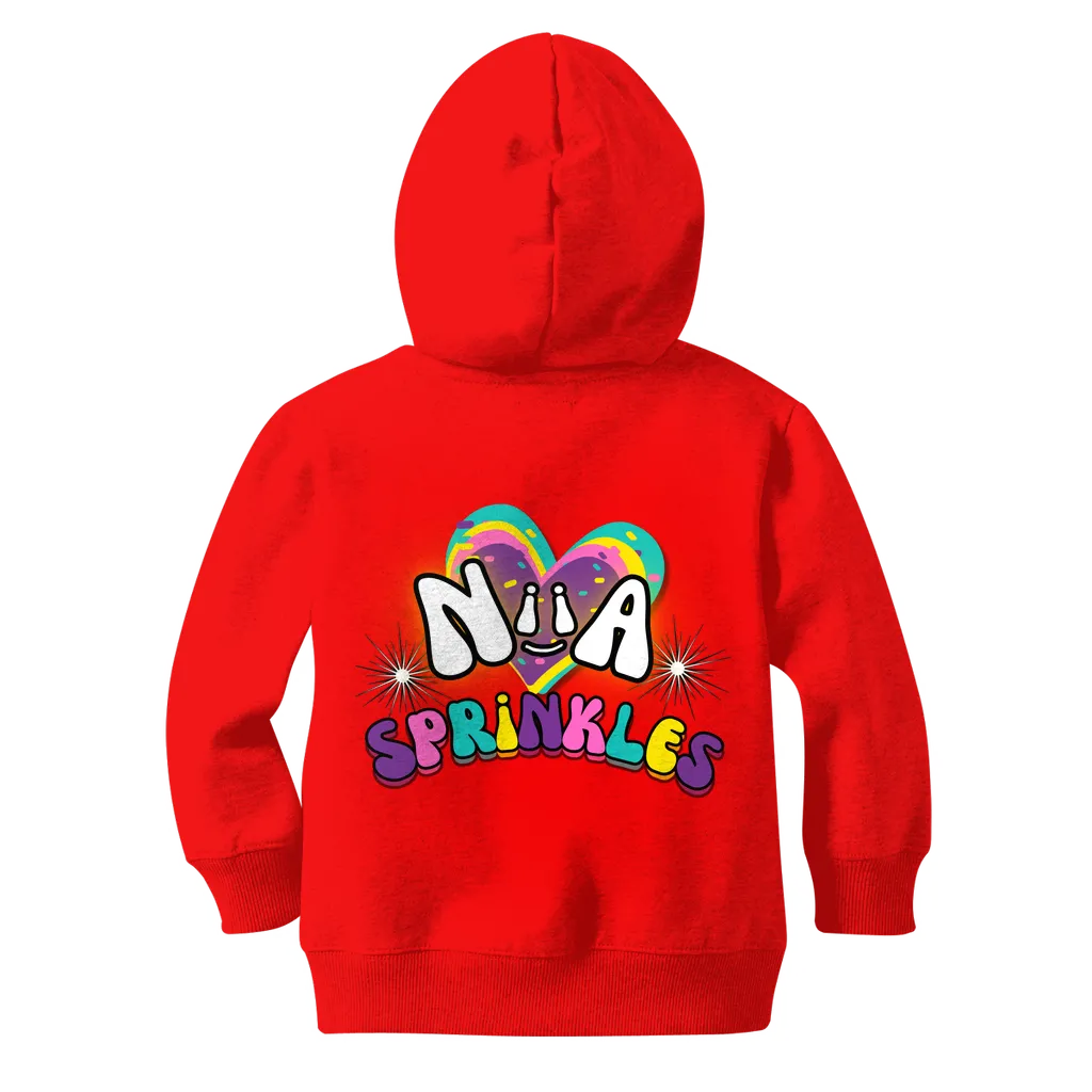 Niia Sprinkles Classic Kids Zip Hoodie