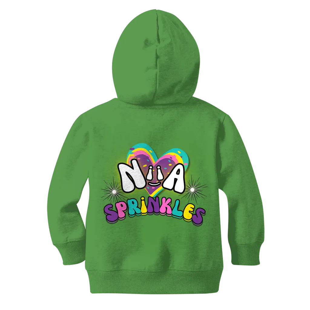 Niia Sprinkles Classic Kids Zip Hoodie