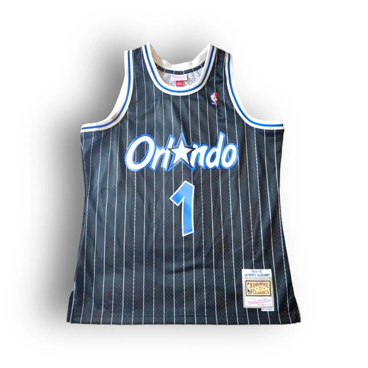 Penny Hardaway Orlando Magic 1994-1995 Hardwood Classic Alternate Mitchell & Ness Swingman Jersey - Black