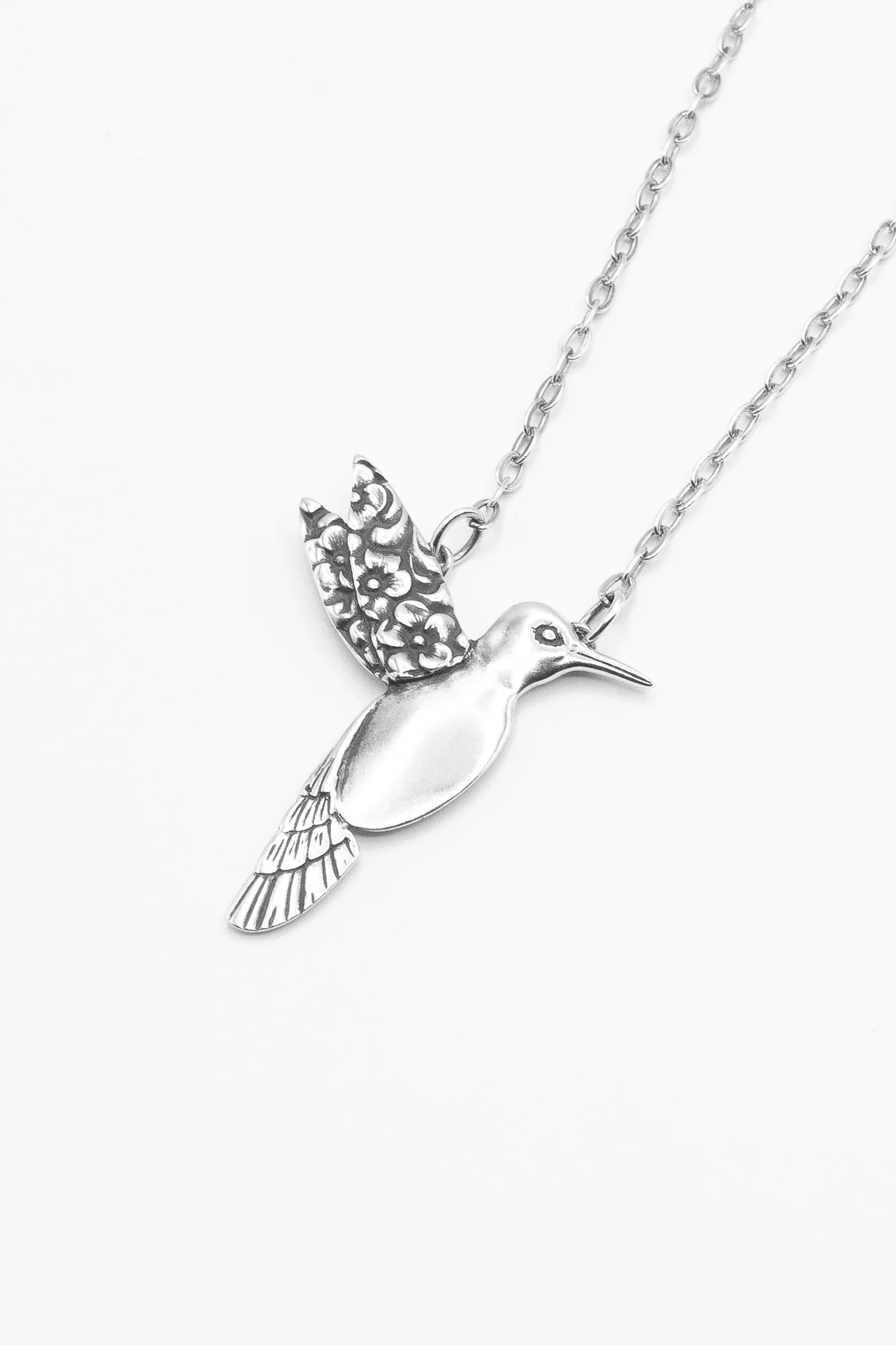 Petite Hummingbird Necklace