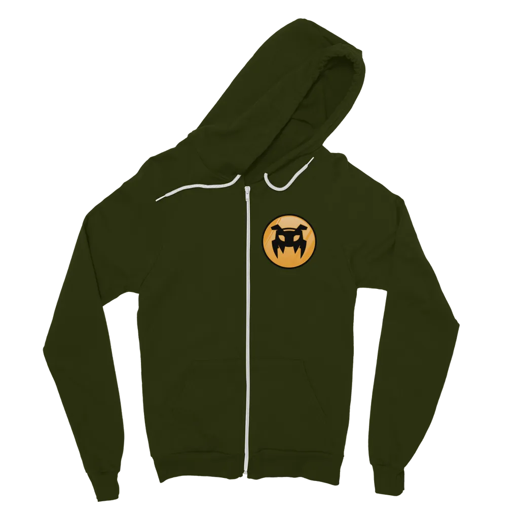 Round Logo Main Classic Adult Zip Hoodie