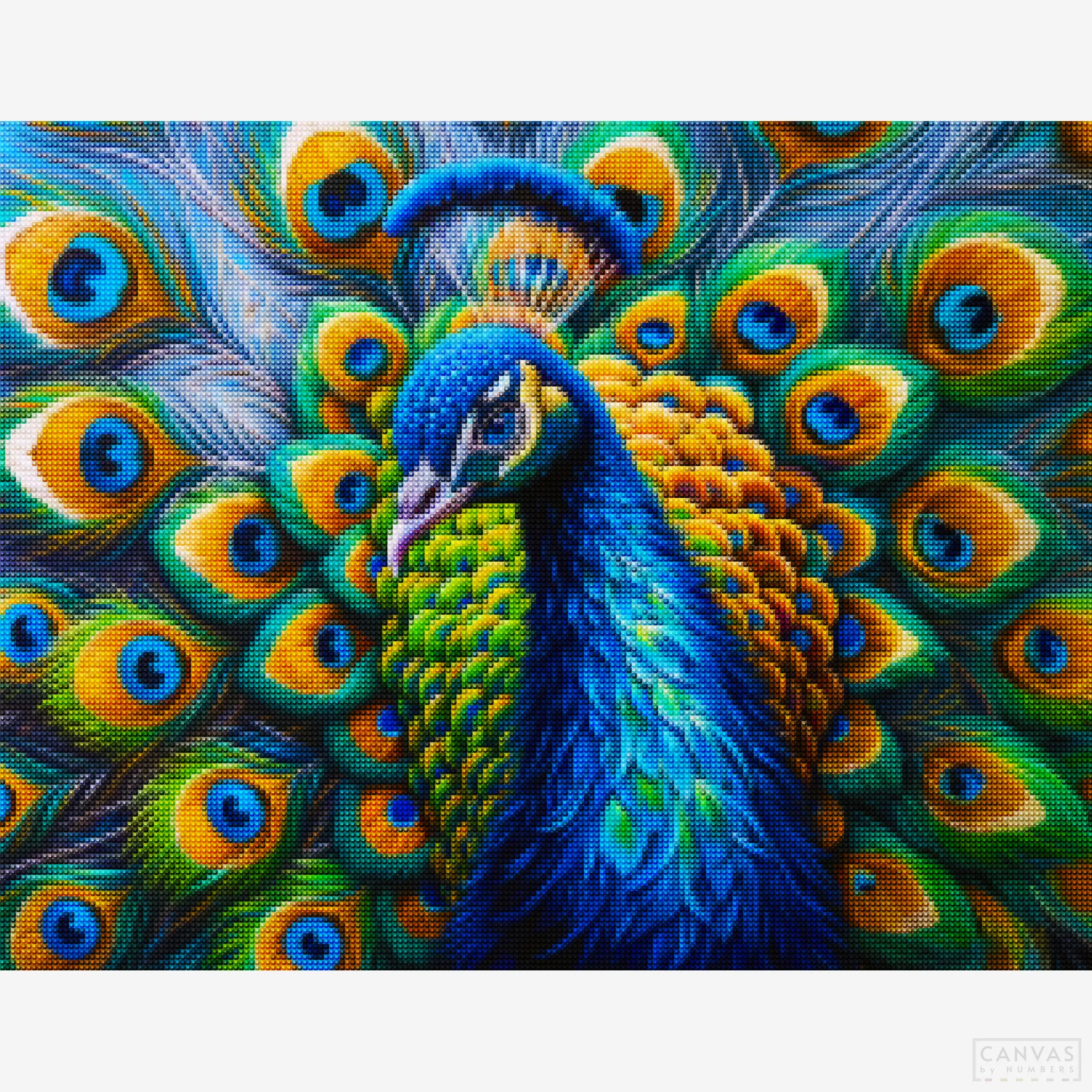 Royal Peacock Painting - Diamond Painting