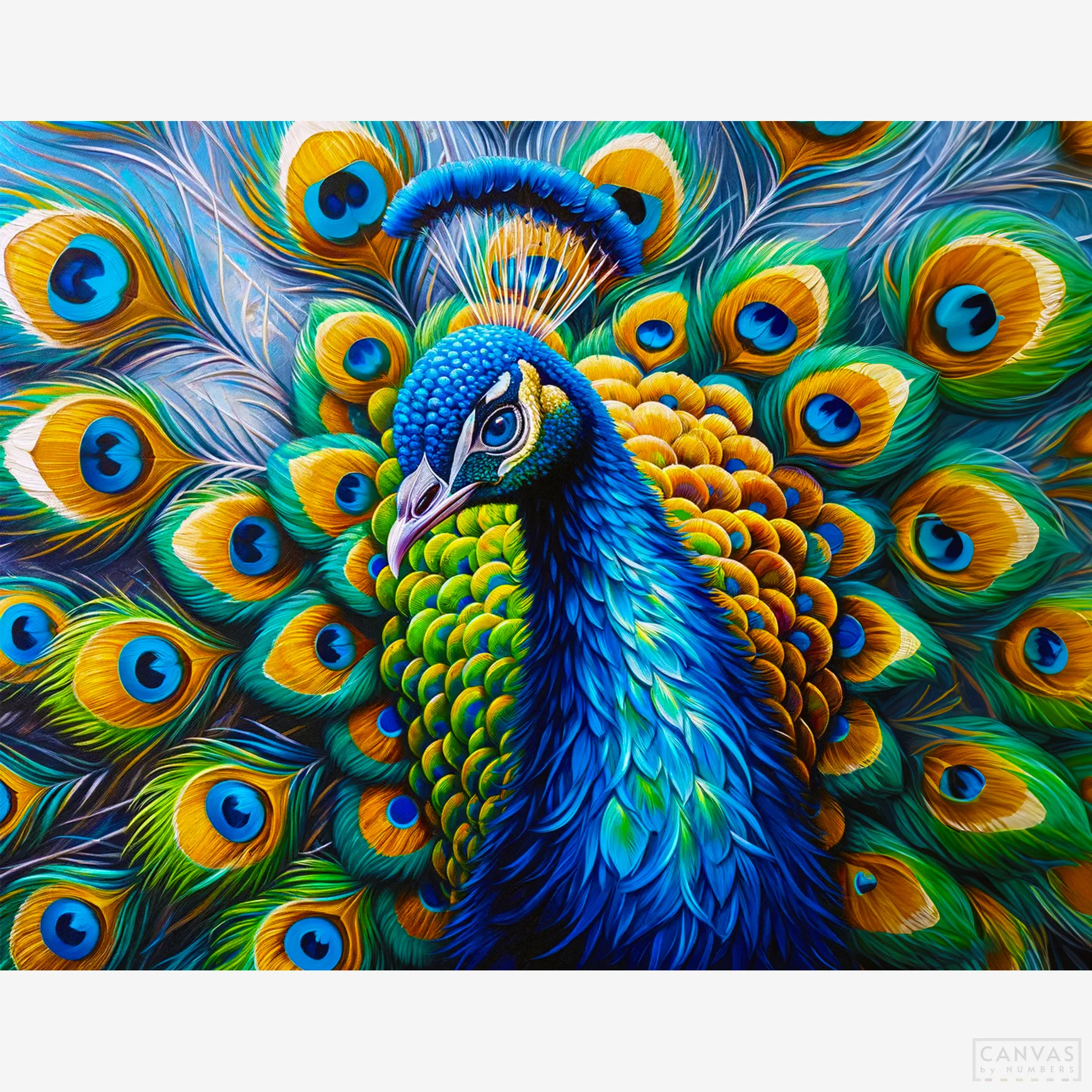 Royal Peacock Painting - Diamond Painting