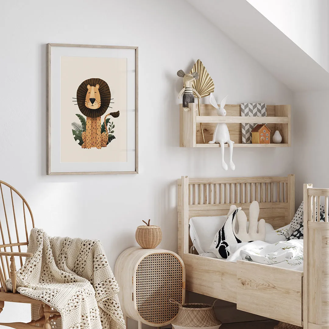 Scandi Safari Nursery Prints Set Of 3