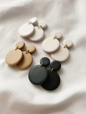 Shelby  | The Timeless Collection | Handmade Polymer Clay Earrings