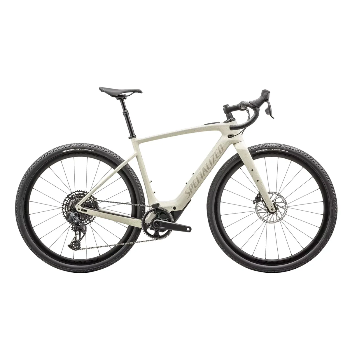 SPECIALIZED Turbo Creo 2 Expert SRAM GX Eagle AXS Gravel EBike -Gloss Black Pearl Birch Black Pearl Speckle