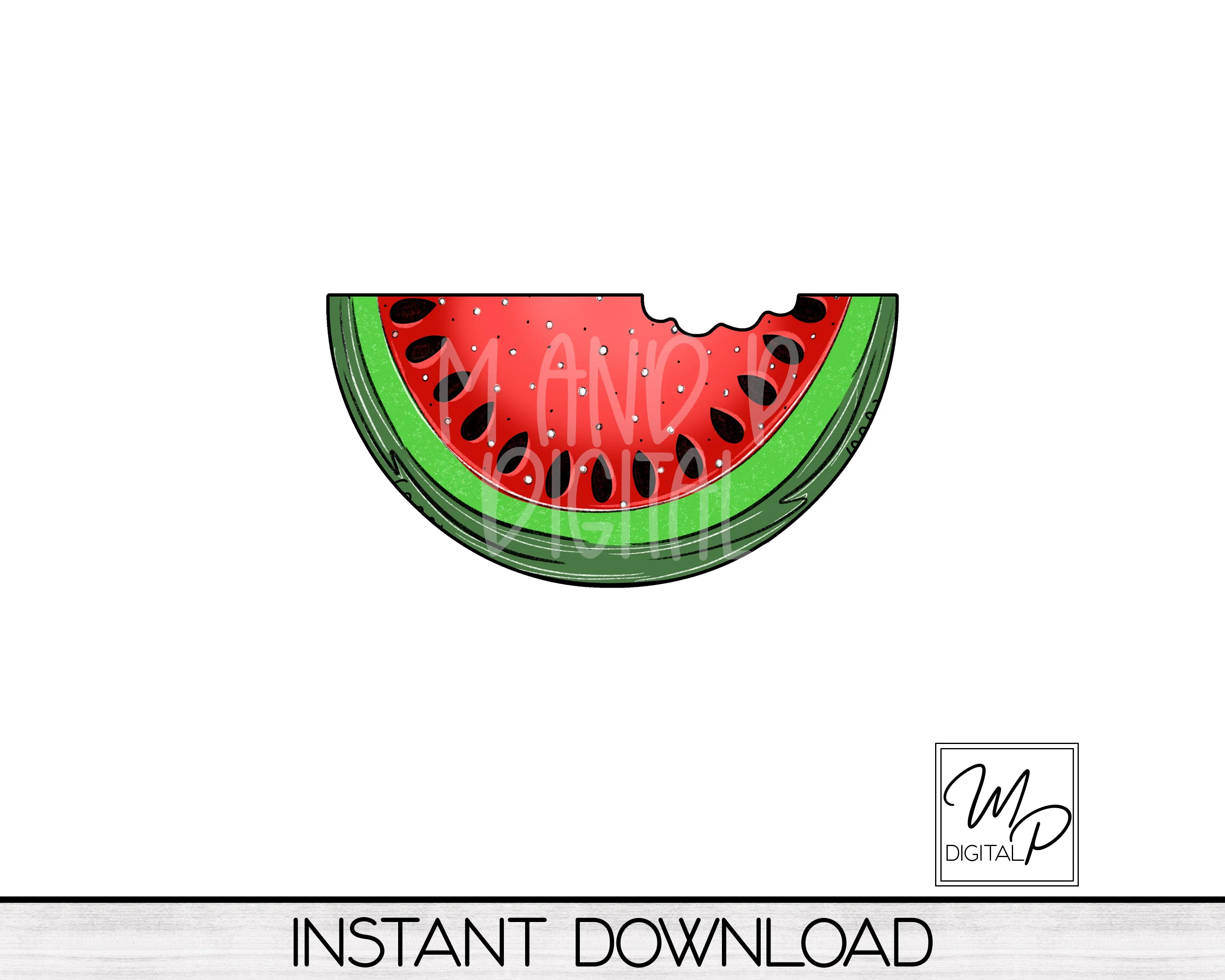 Watermelon PNG Design for Sublimation of Earrings, Door Hangers, Wreath Signs, Digital Download