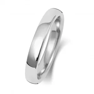 Wedding Ring 18K Soft Court 3mm-1.7 Wedding  Ring WQ133WH/I